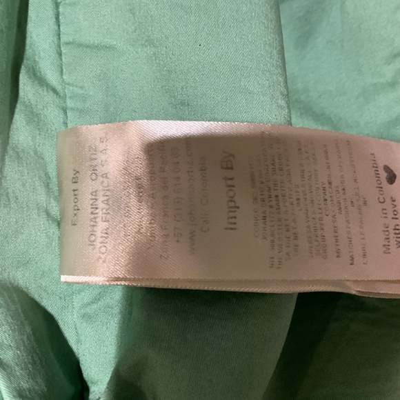 Johanna Ortiz Persian Opulence Gown Dress in Pistachio Green Size 6 Brand New - Picture 10 of 15